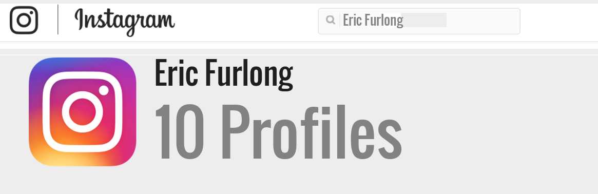 Eric Furlong instagram account