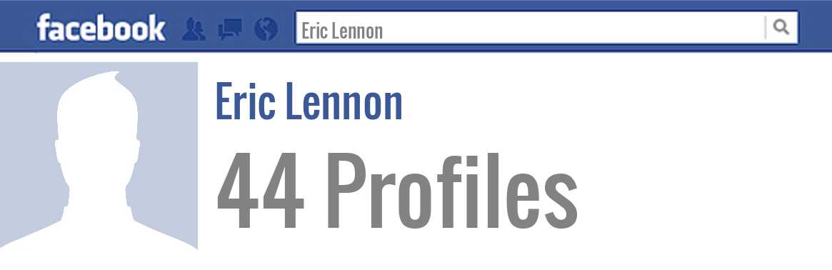 Eric Lennon facebook profiles