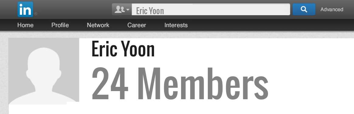 Eric Yoon linkedin profile