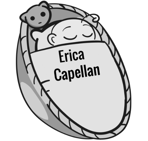 Erica Capellan sleeping baby