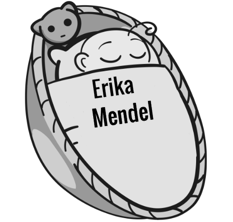 Erika Mendel sleeping baby