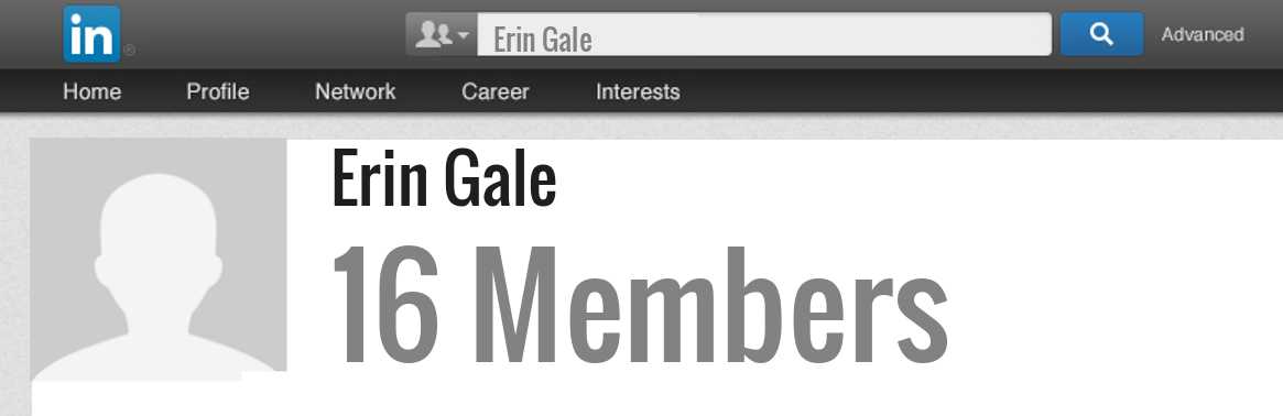Erin Gale linkedin profile