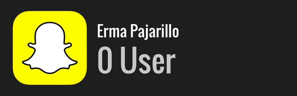 Erma Pajarillo snapchat