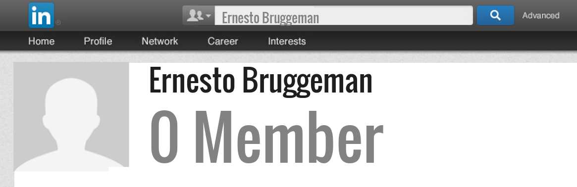 Ernesto Bruggeman linkedin profile