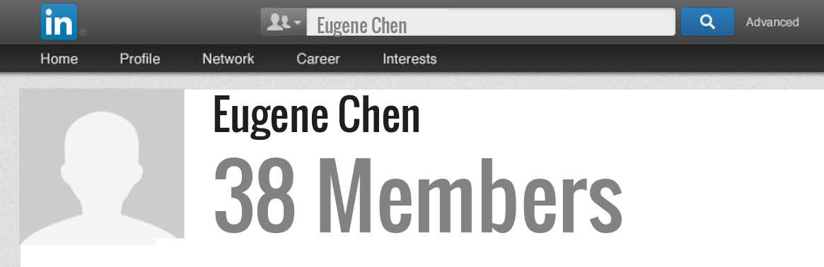 Eugene Chen linkedin profile