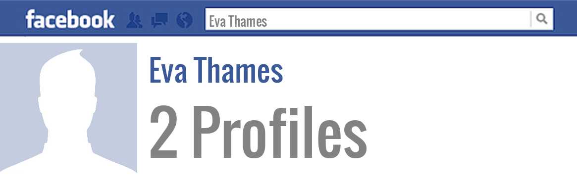 Eva Thames facebook profiles