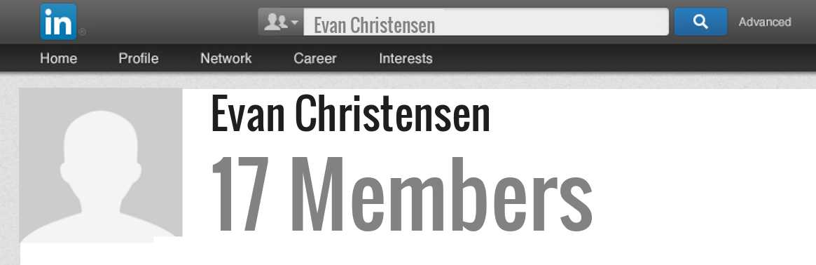 Evan Christensen linkedin profile