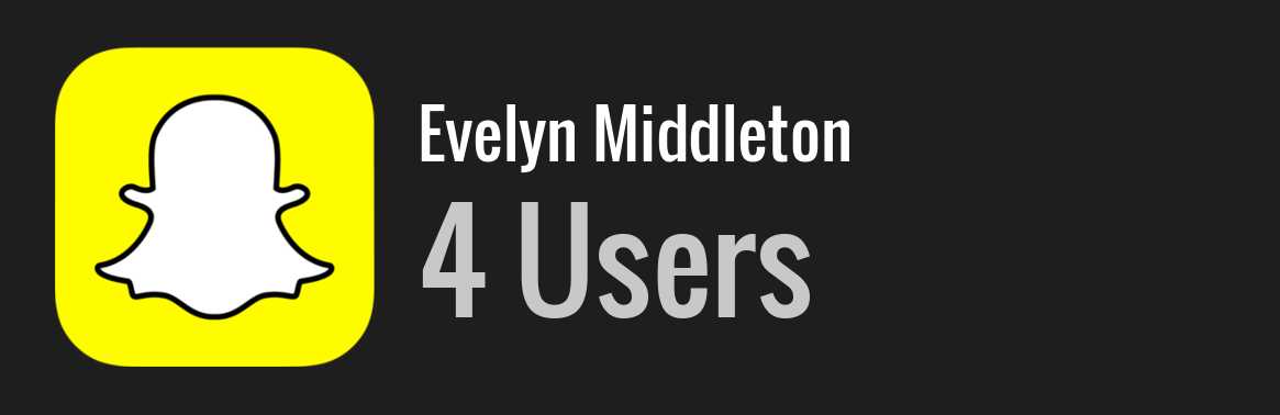 Evelyn Middleton snapchat