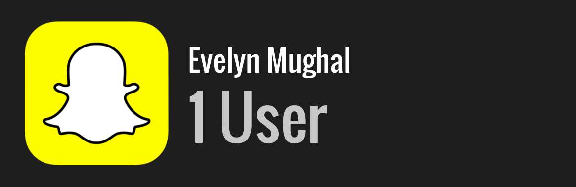 Evelyn Mughal snapchat