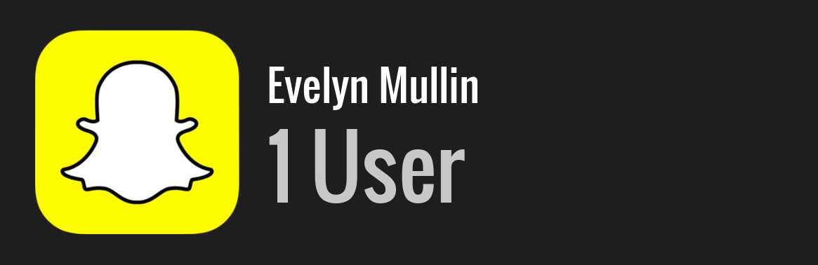 Evelyn Mullin snapchat