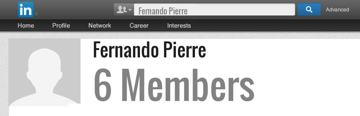 Fernando Pierre linkedin profile