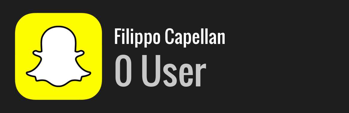Filippo Capellan snapchat