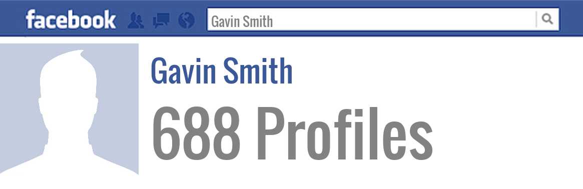 Gavin Smith facebook profiles
