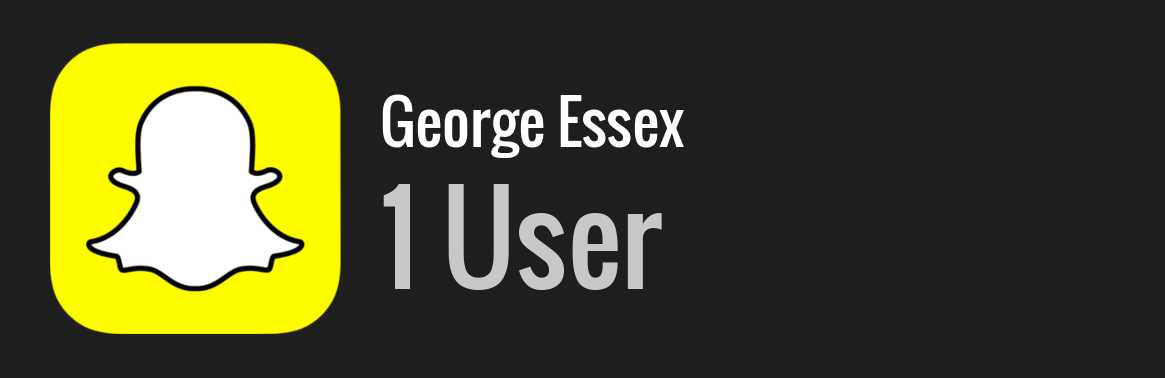 George Essex snapchat