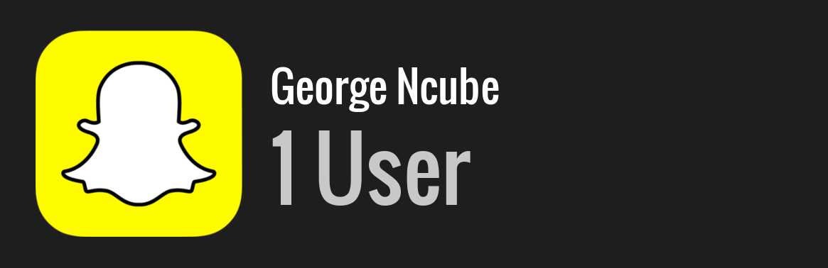 George Ncube snapchat