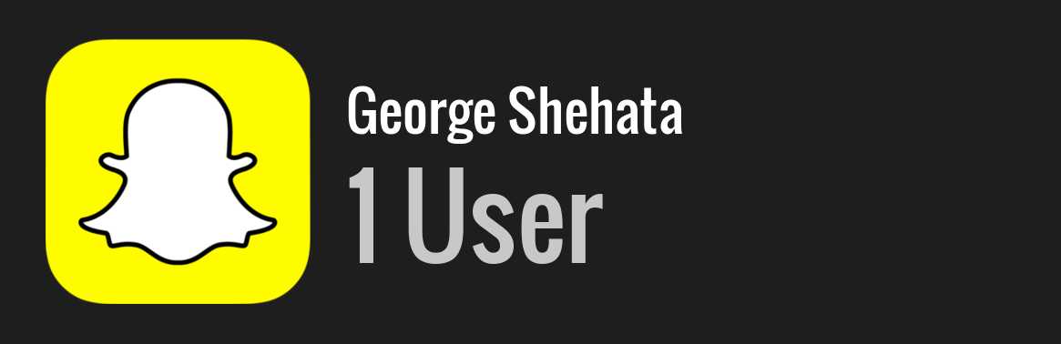 George Shehata snapchat