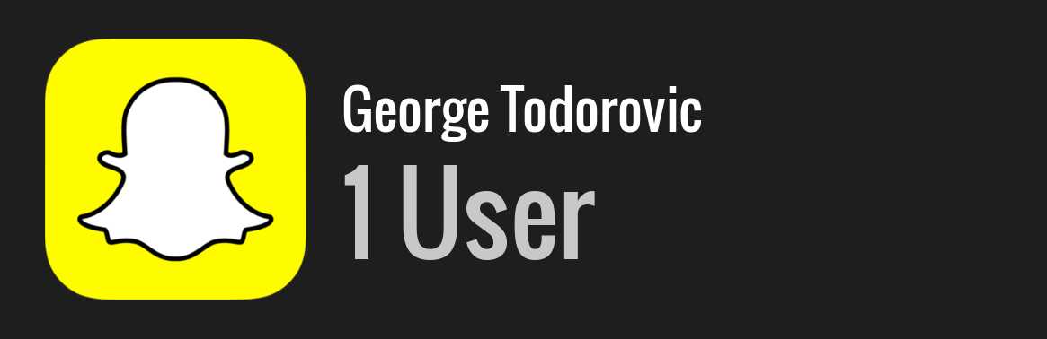 George Todorovic snapchat