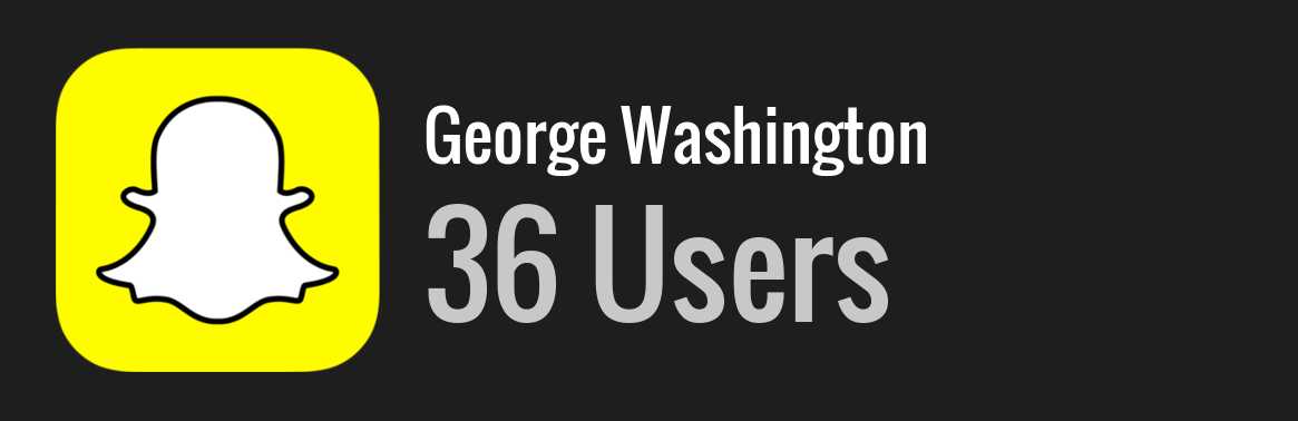 George Washington snapchat
