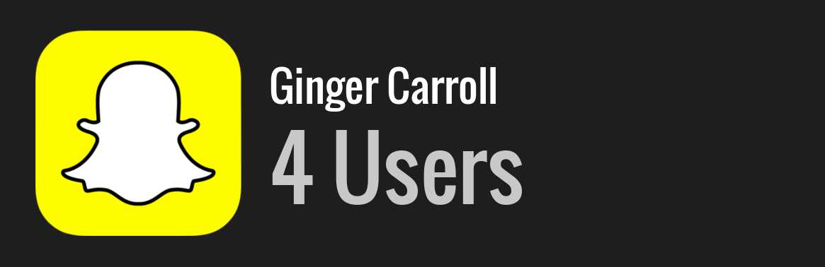 Ginger Carroll snapchat