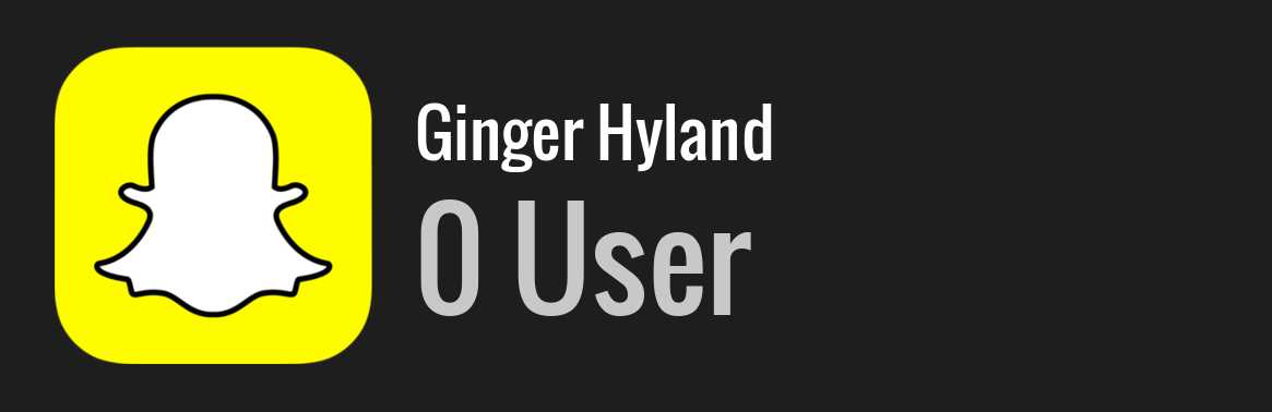 Ginger Hyland snapchat