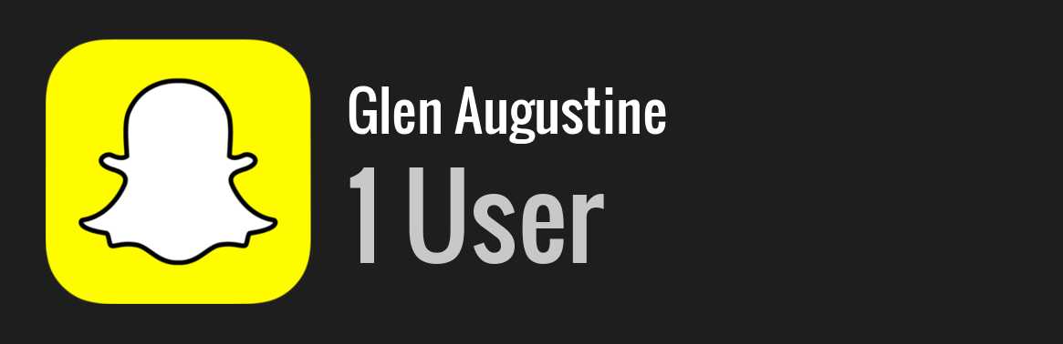 Glen Augustine snapchat