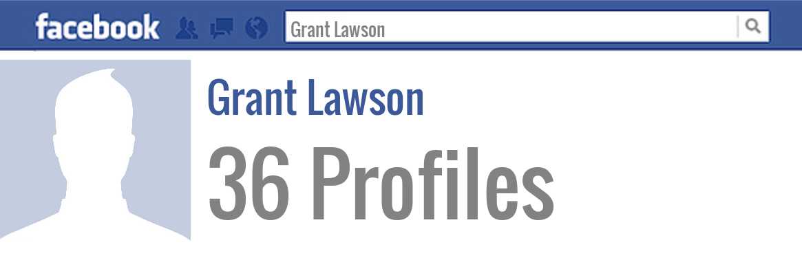 Grant Lawson facebook profiles