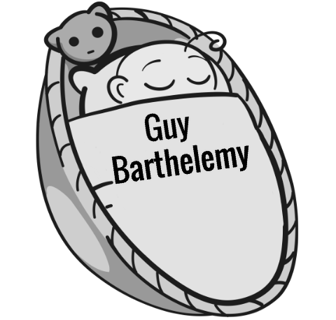 Guy Barthelemy sleeping baby