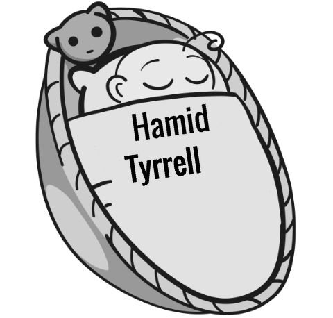 Hamid Tyrrell sleeping baby