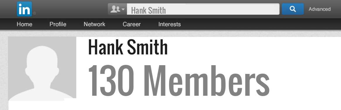 Hank Smith linkedin profile