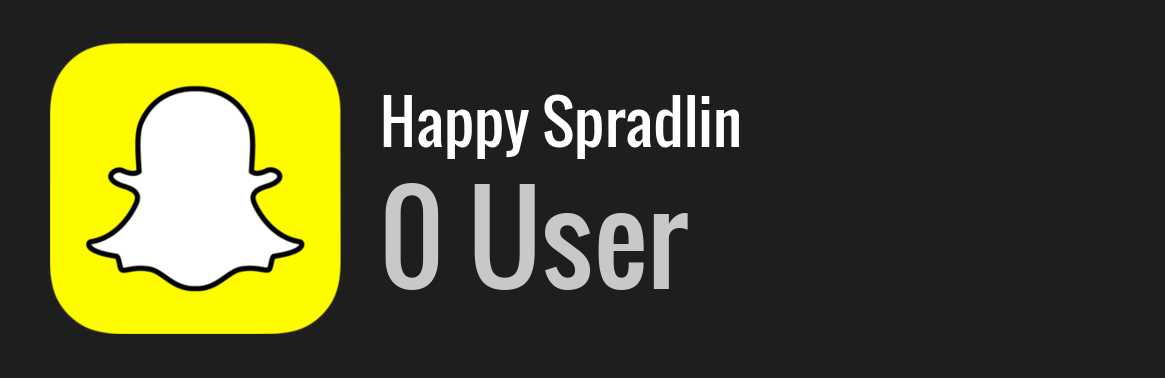 Happy Spradlin snapchat