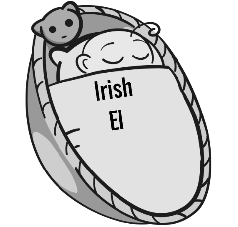 Irish El sleeping baby