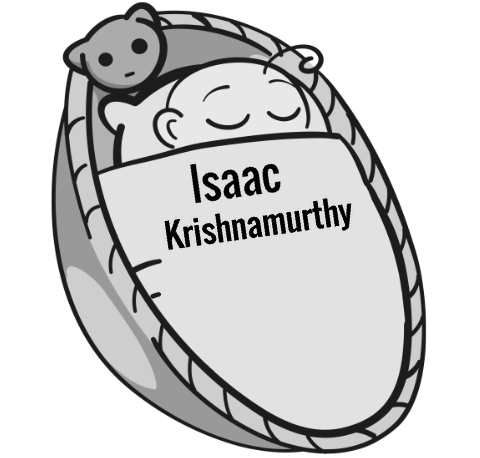 Isaac Krishnamurthy sleeping baby