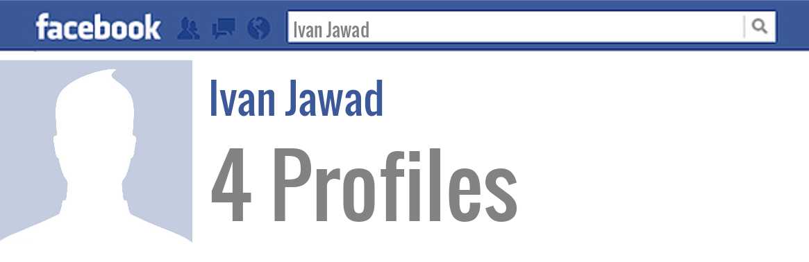 Ivan Jawad facebook profiles