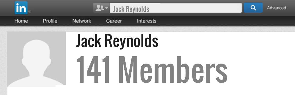 Jack Reynolds linkedin profile