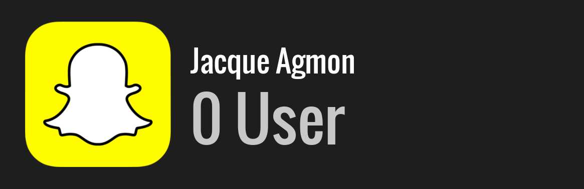 Jacque Agmon snapchat