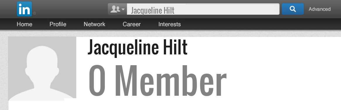 Jacqueline Hilt linkedin profile
