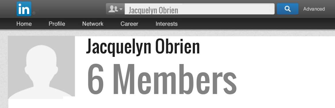 Jacquelyn Obrien linkedin profile
