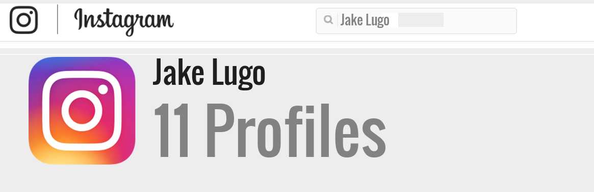 Jake Lugo instagram account