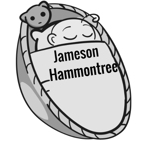 Jameson Hammontree sleeping baby