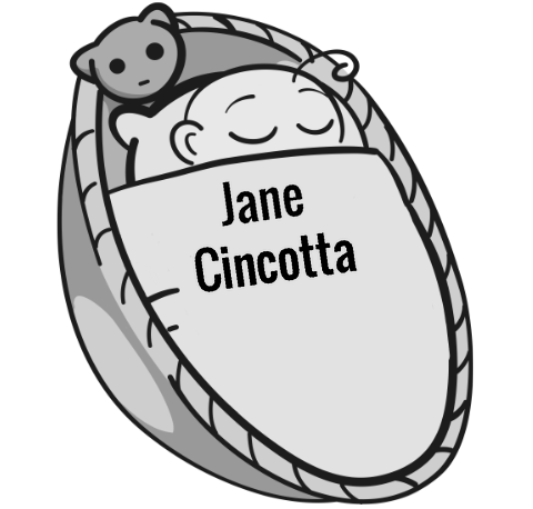 Jane Cincotta sleeping baby