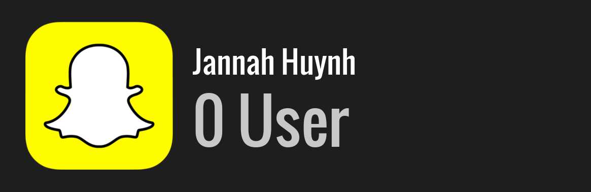 Jannah Huynh snapchat