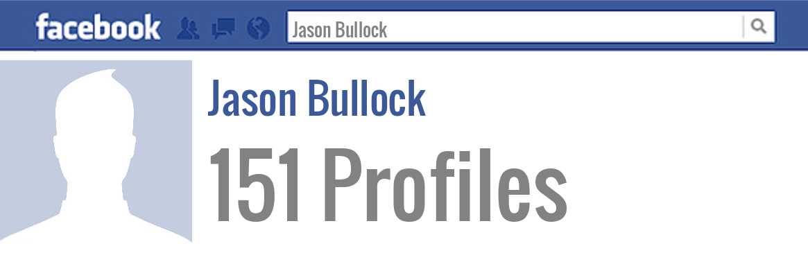 Jason Bullock facebook profiles