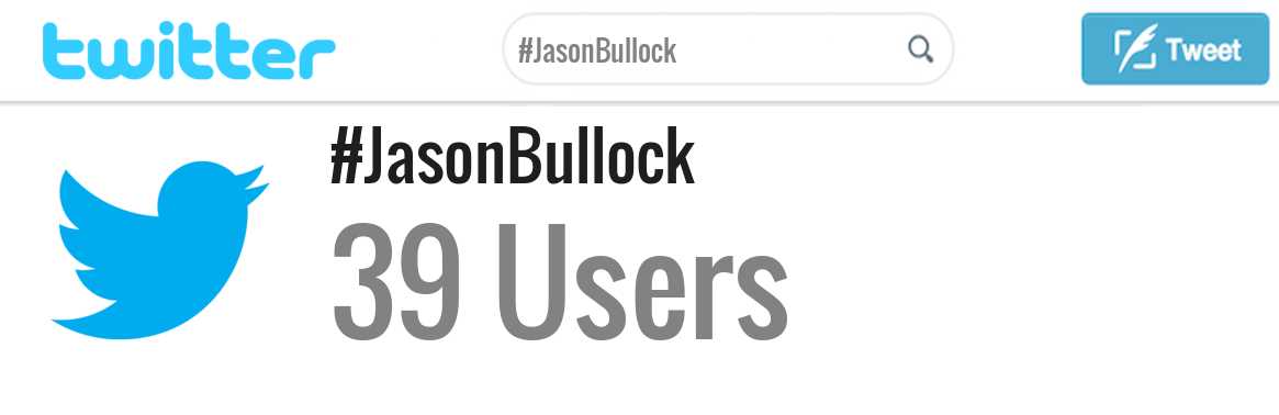 Jason Bullock twitter account
