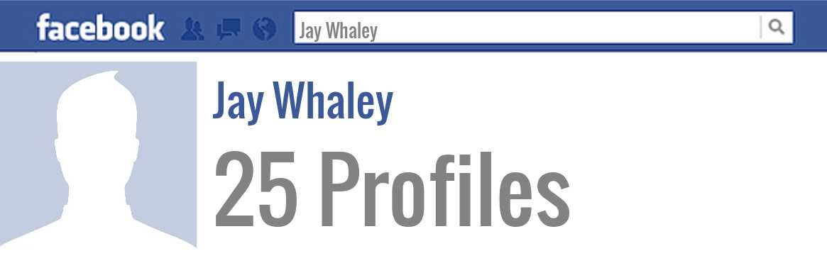 Jay Whaley facebook profiles