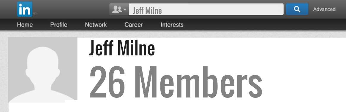 Jeff Milne linkedin profile