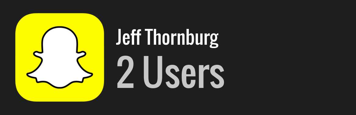 Jeff Thornburg snapchat