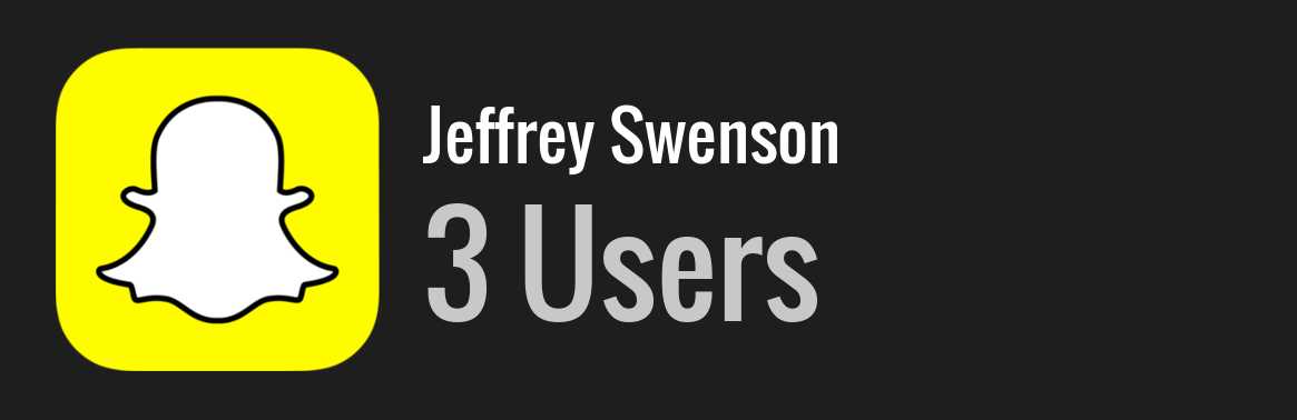 Jeffrey Swenson snapchat