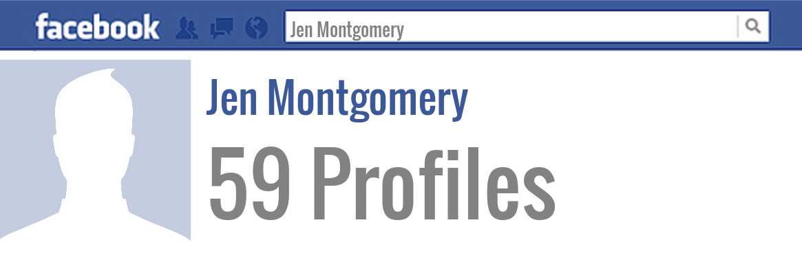 Jen Montgomery facebook profiles