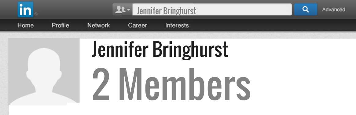 Jennifer Bringhurst linkedin profile