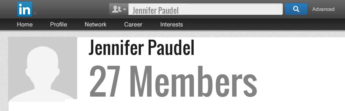 Jennifer Paudel linkedin profile
